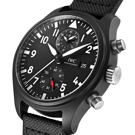 iwc pilot top gun chronograph|iwc top gun watch price.